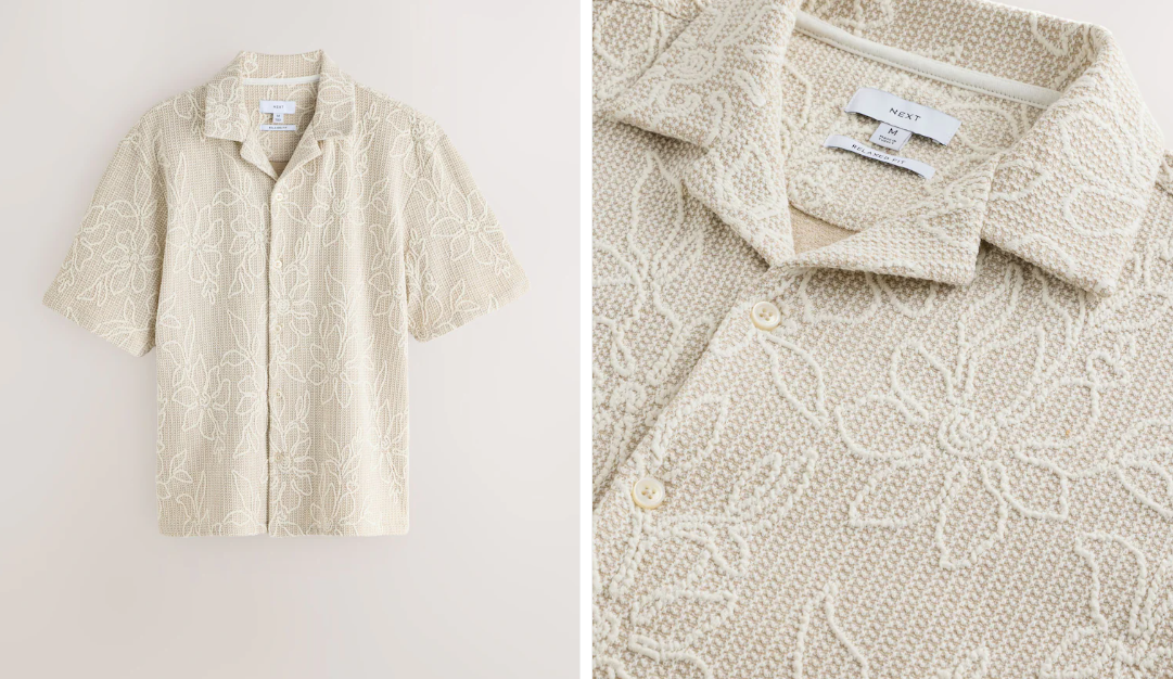 Womens textured shirt