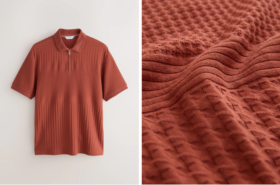 Mens rust jersey set